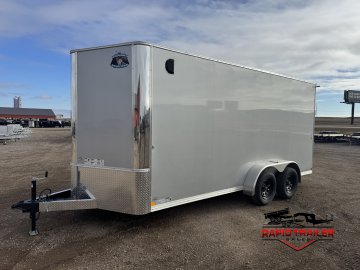 7'x16' R & M Mfg. Inc Enclosed Cargo