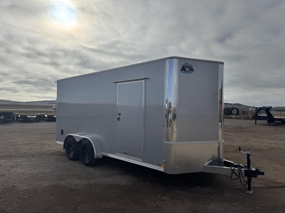 7'x16' R & M Mfg. Inc Enclosed Cargo