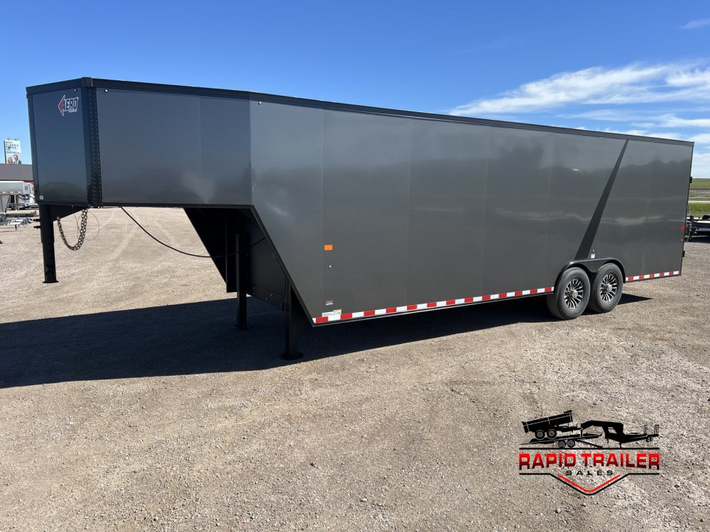 2027 AERO 8.5X32 14K GOOSENECK CARGO / ENCLOSED TRAILER