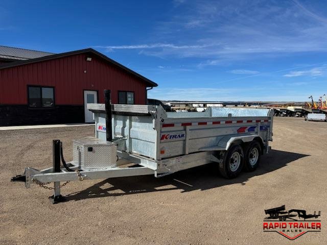 2025 K-TRAIL 82X14 14K TELESCOPIC GALVANIZED DUMP TRAILER