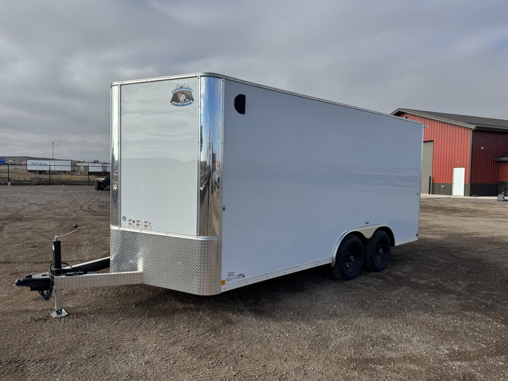 8.5'x16' R & M Mfg. Inc Enclosed Cargo