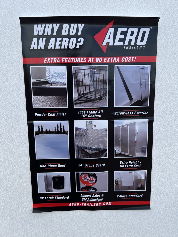 7'x12' AERO Enclosed Cargo