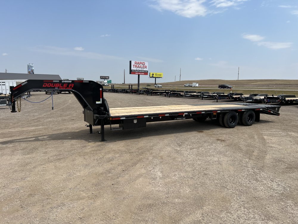 2027 DOUBLE A 102X32 26K GOOSENECK EQUIPMENT TRAILER