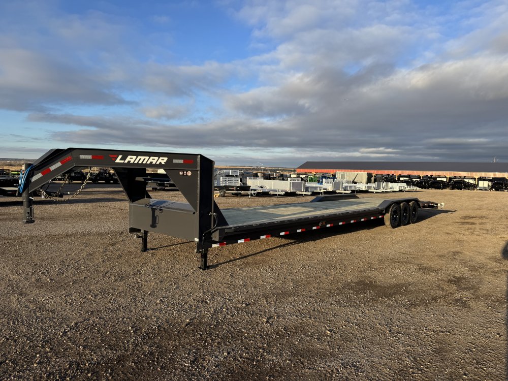 2026 LAMAR 102X40 21K GOOSENECK EQUIPMENT TRAILER