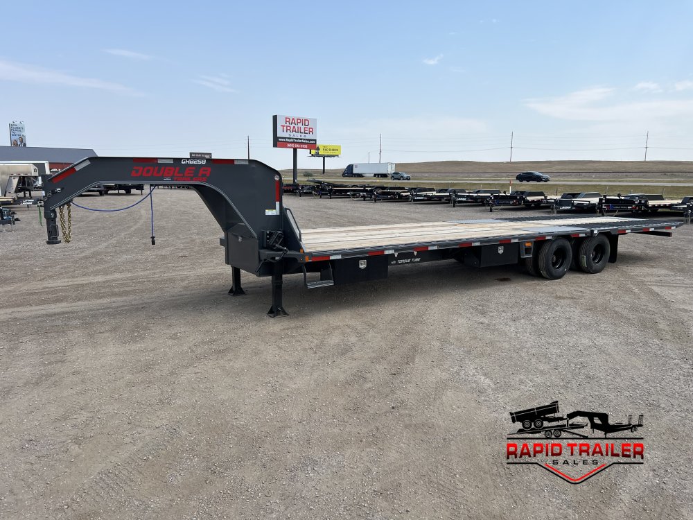 2027 DOUBLE A 102X32 26K GOOSENECK EQUIPMENT TRAILER