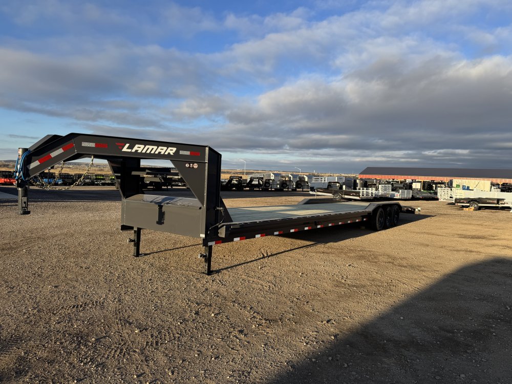 2026 LAMAR 102X40 21K GOOSENECK EQUIPMENT TRAILER