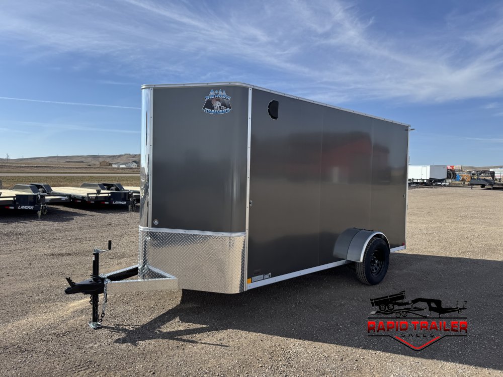 2027 BIGHORN 6X12 3K CARGO / ENCLOSED TRAILER