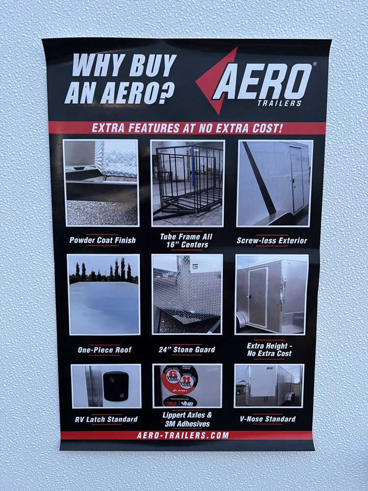 7'x12' AERO Enclosed Cargo