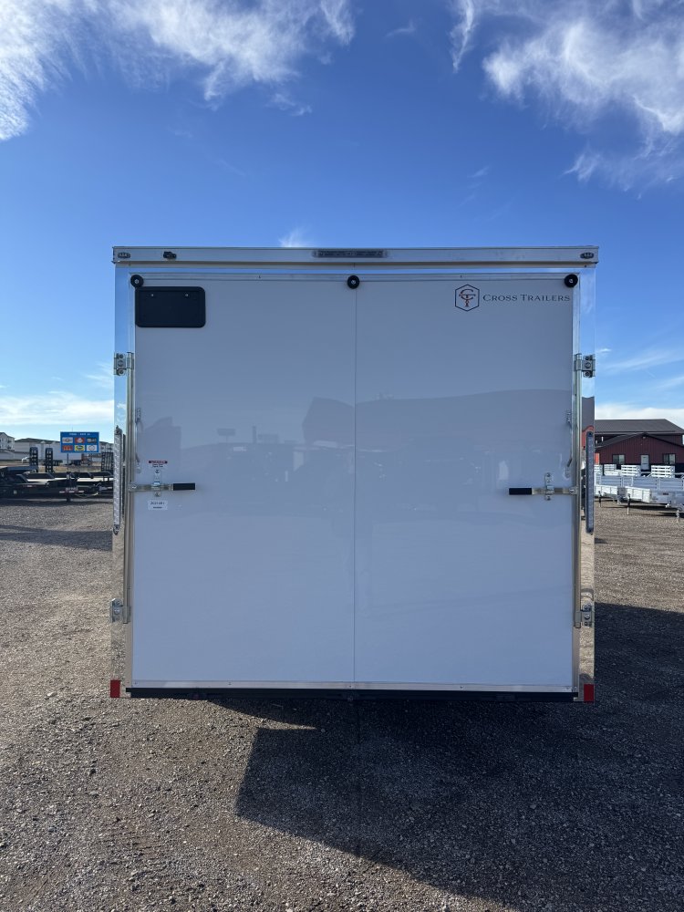 8.5'x16' Cross Enclosed Cargo