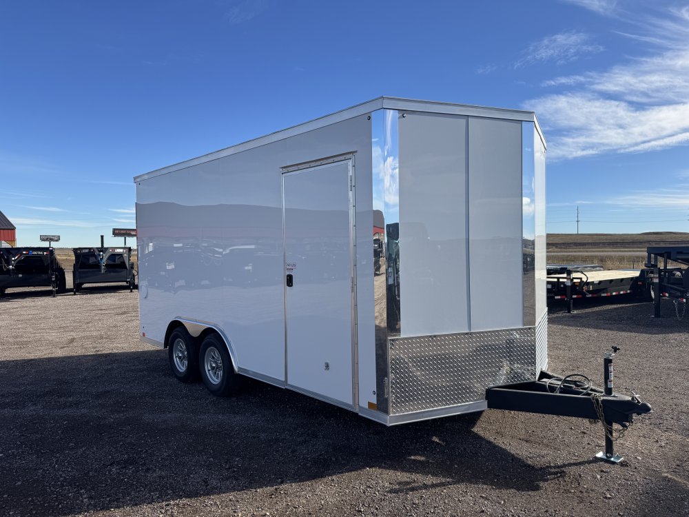 8.5'x16' Cross Enclosed Cargo