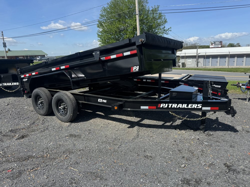 7x14 PJ Trailers Dump Trailer