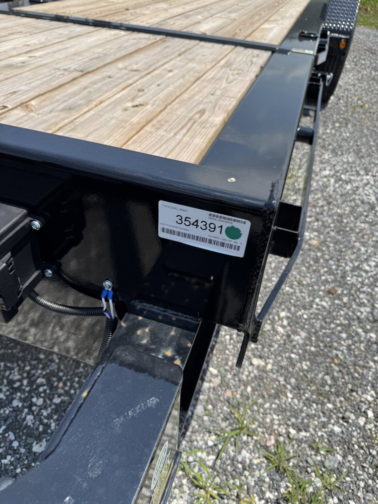 7x22 Load Trail Tilt Deck