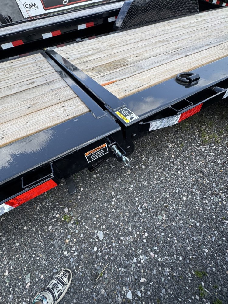 7x22 Load Trail Tilt Deck