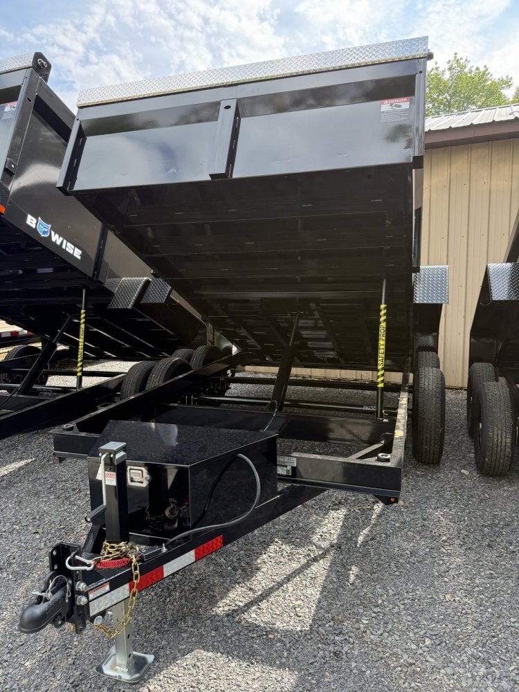 7x12 BWISE Dump Trailer