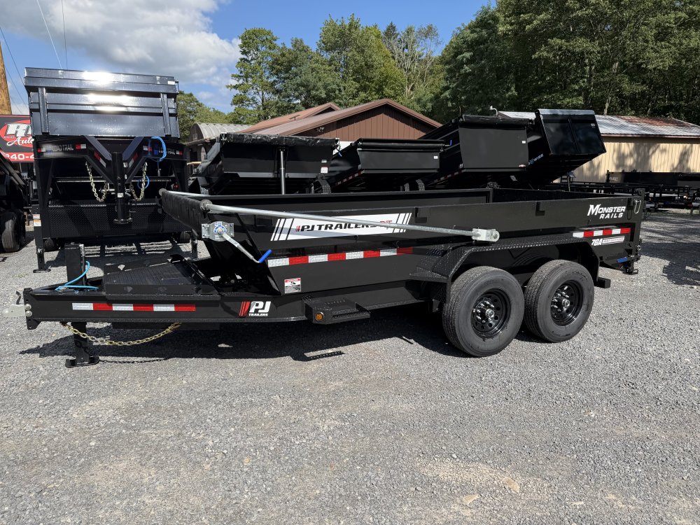 7x14 PJ Trailers Dump Trailer