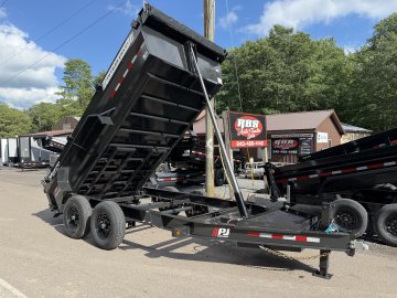 7x14 PJ Trailers Dump Trailer