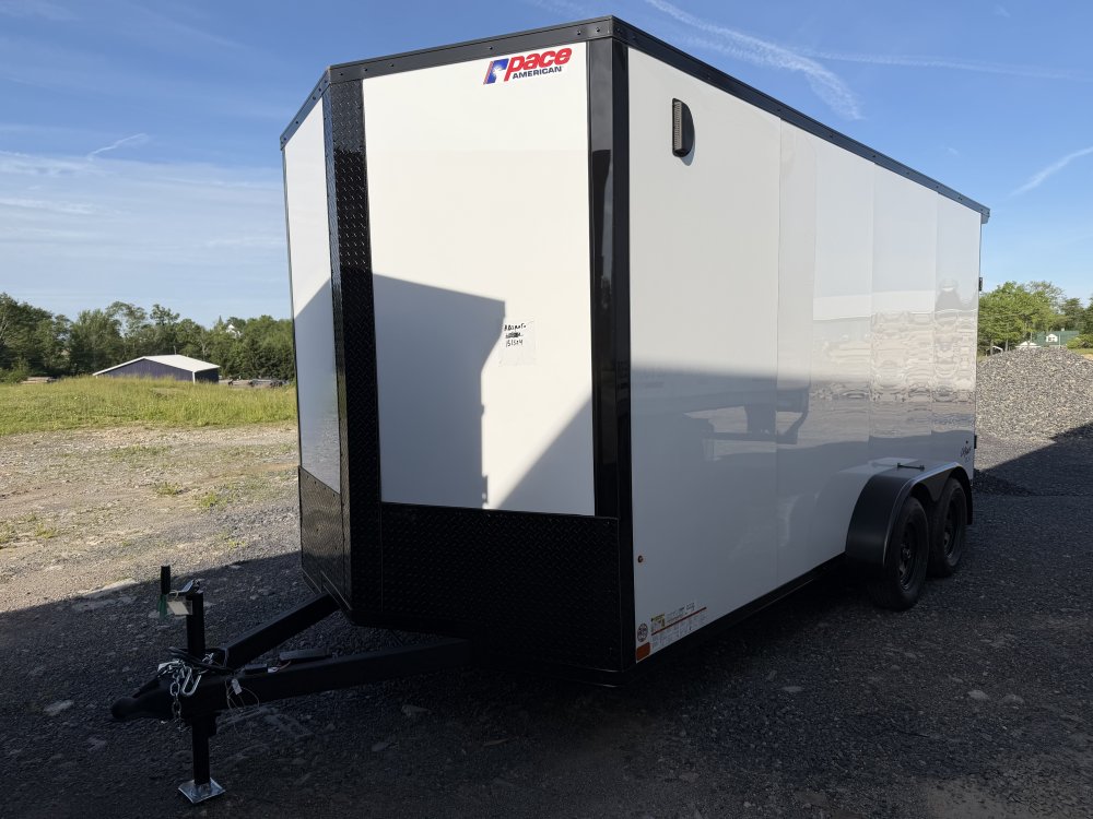 7x16 Pace American Enclosed Cargo