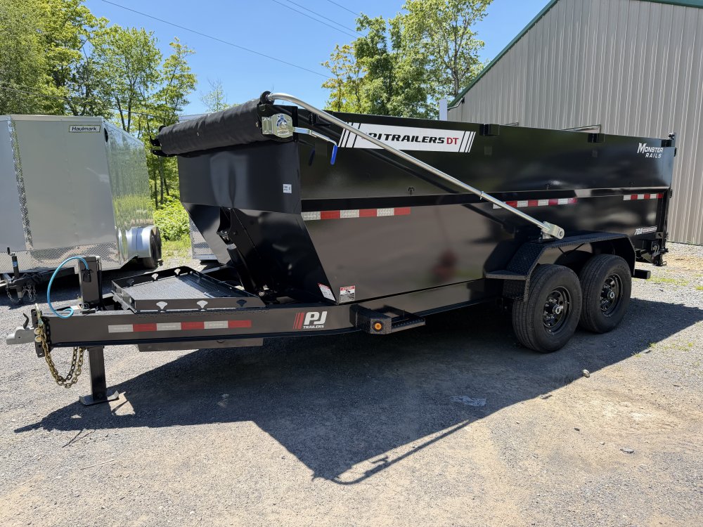 7x16 PJ Trailers Dump Trailer