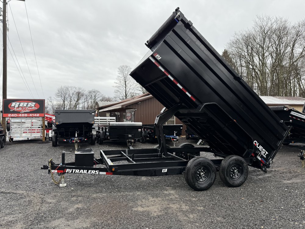 7x14 PJ Trailers Dump Trailer