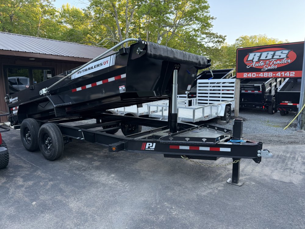 7x16 PJ Trailers Dump Trailer
