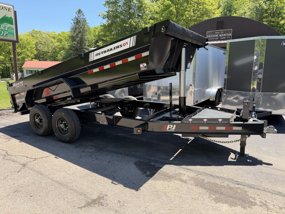 7x16 PJ Trailers Dump Trailer