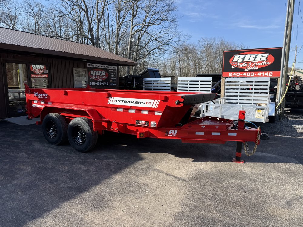 7x14 PJ Trailers Dump Trailer