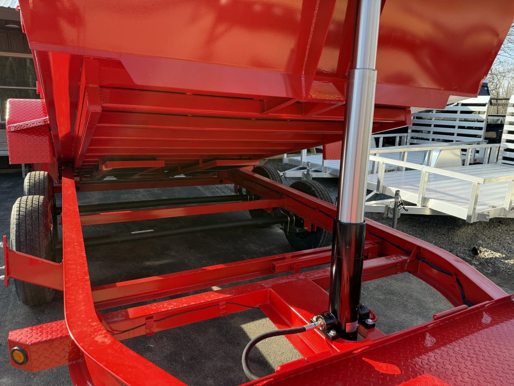 7x14 PJ Trailers Dump Trailer