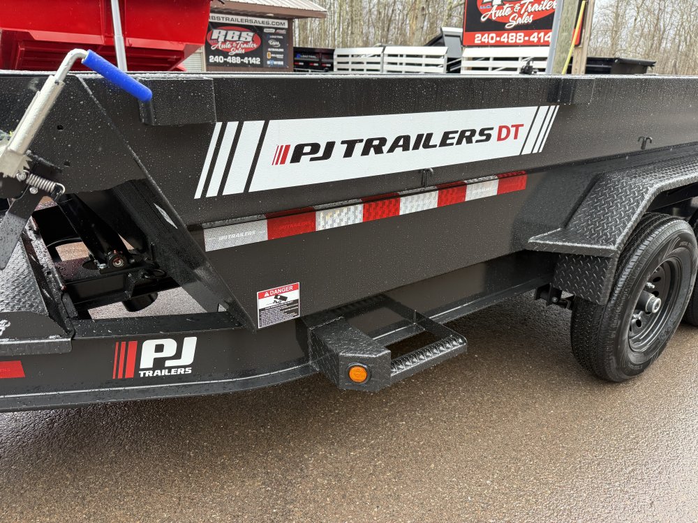 7x14 PJ Trailers Dump Trailer