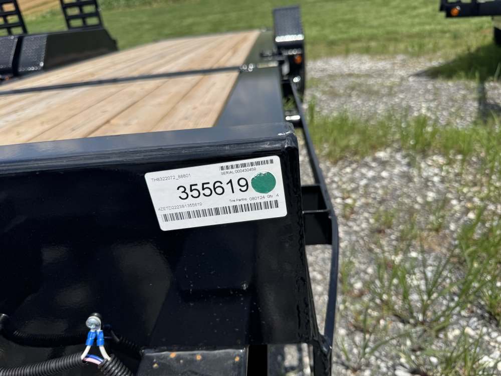 7x22 Load Trail Tilt Deck
