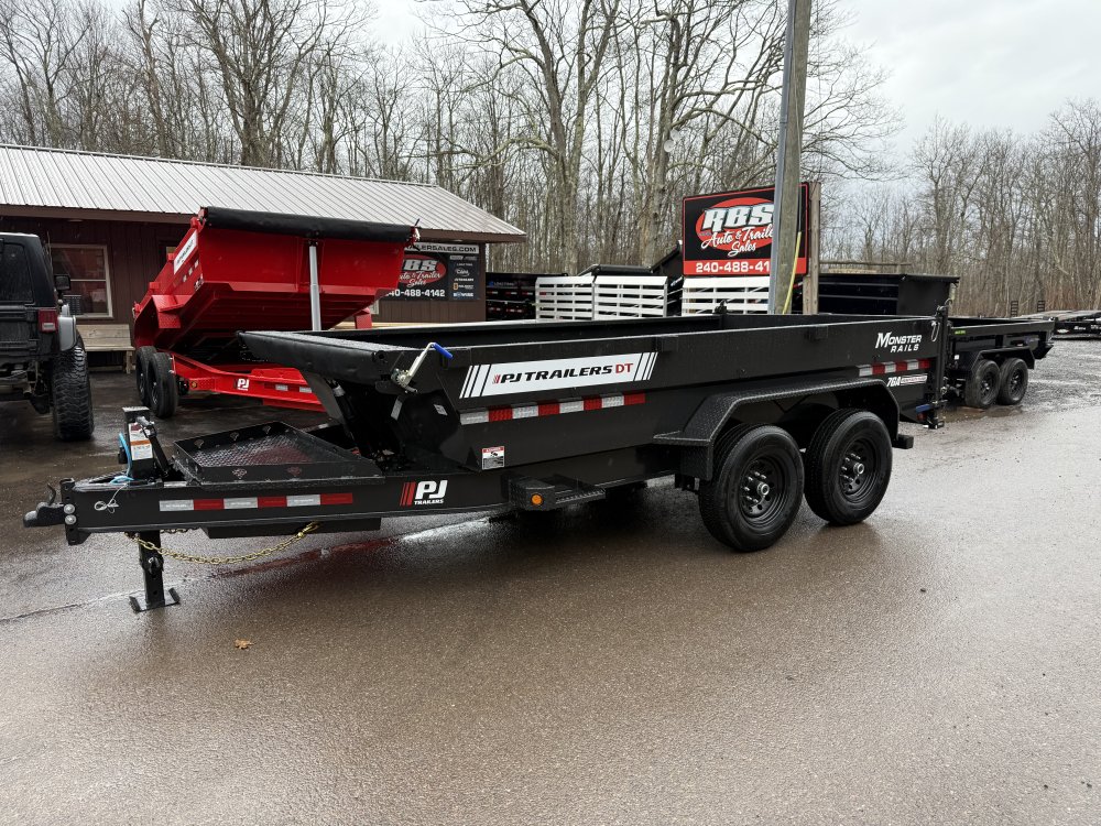 7x14 PJ Trailers Dump Trailer