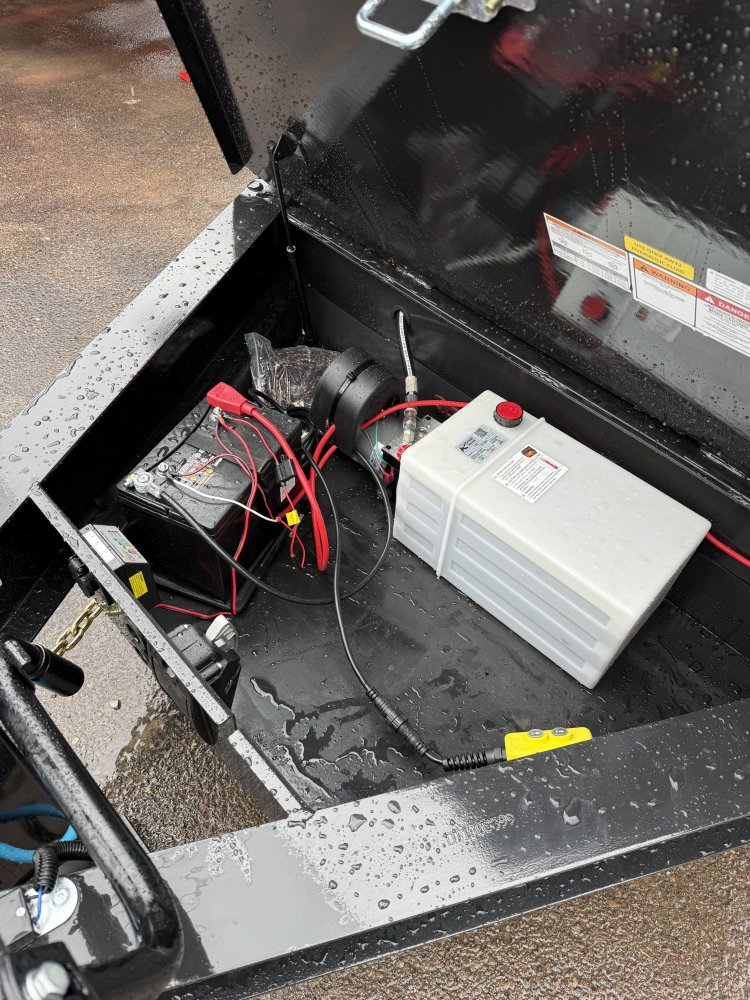 7x14 PJ Trailers Dump Trailer