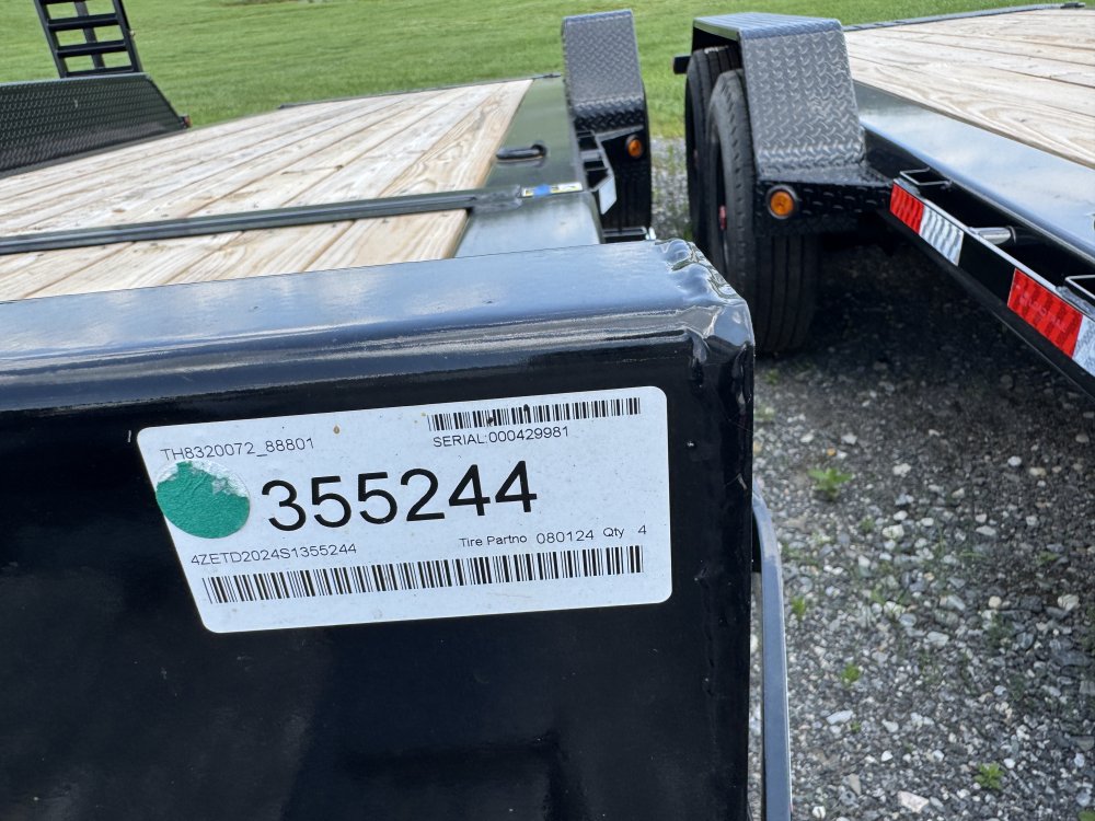 7x20 Load Trail Tilt Deck