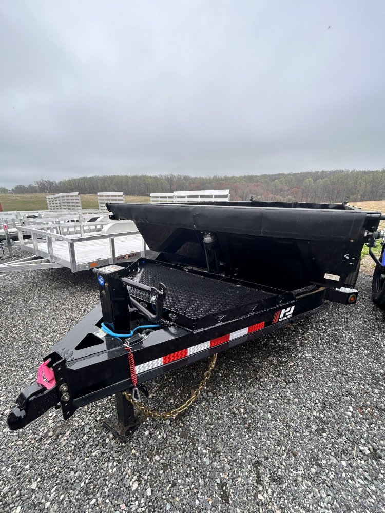 7x14 PJ Trailers Dump Trailer