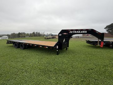 8.5'x25' PJ Trailers Gooseneck thumbnail 1