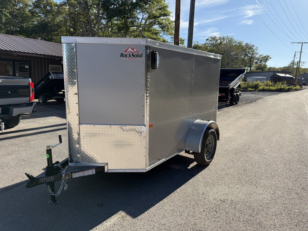 5'x8' ROCK SOLID CARGO Enclosed Cargo