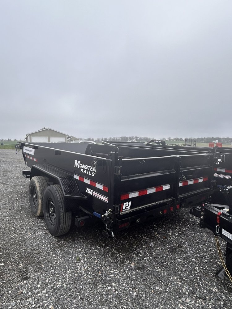 7x14 PJ Trailers Dump Trailer
