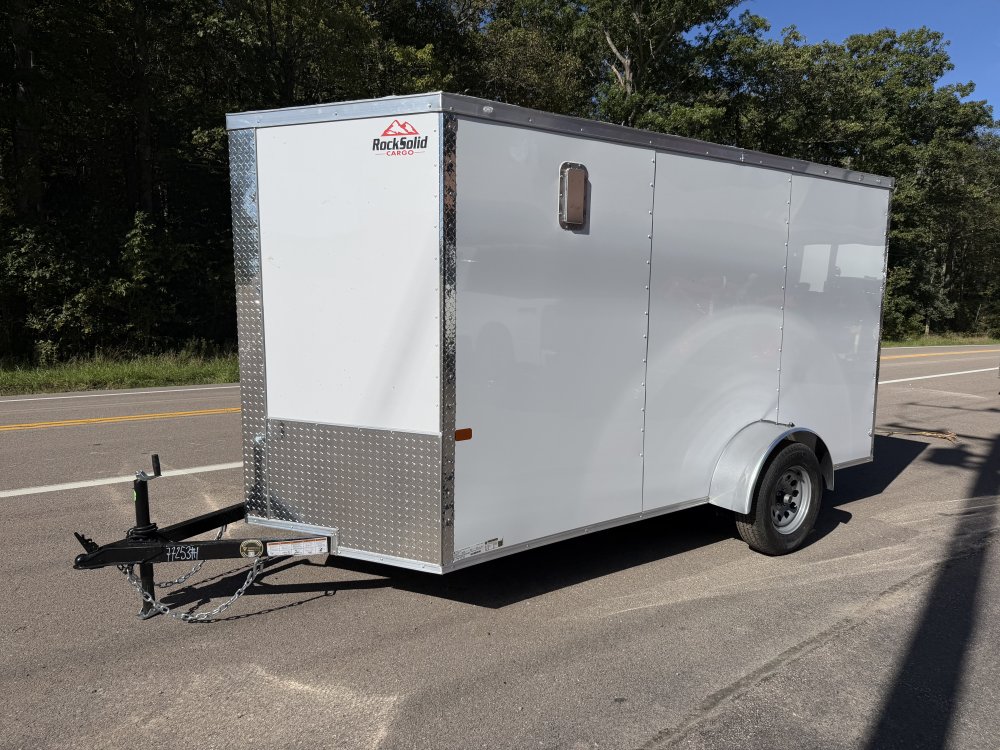 6'x12' ROCK SOLID CARGO Enclosed Cargo