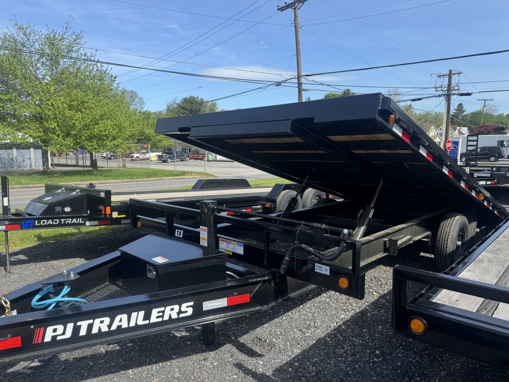 8.5x22 PJ Trailers Tilt Deck