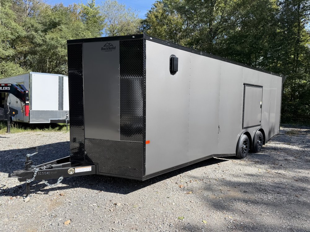 8.5'x24' ROCK SOLID CARGO Enclosed Car Hauler