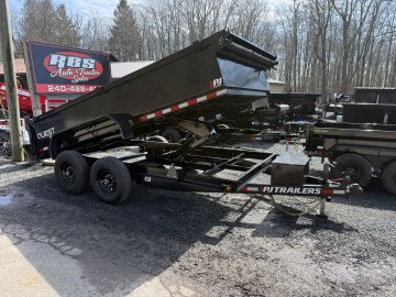 7x14 PJ Trailers Dump Trailer