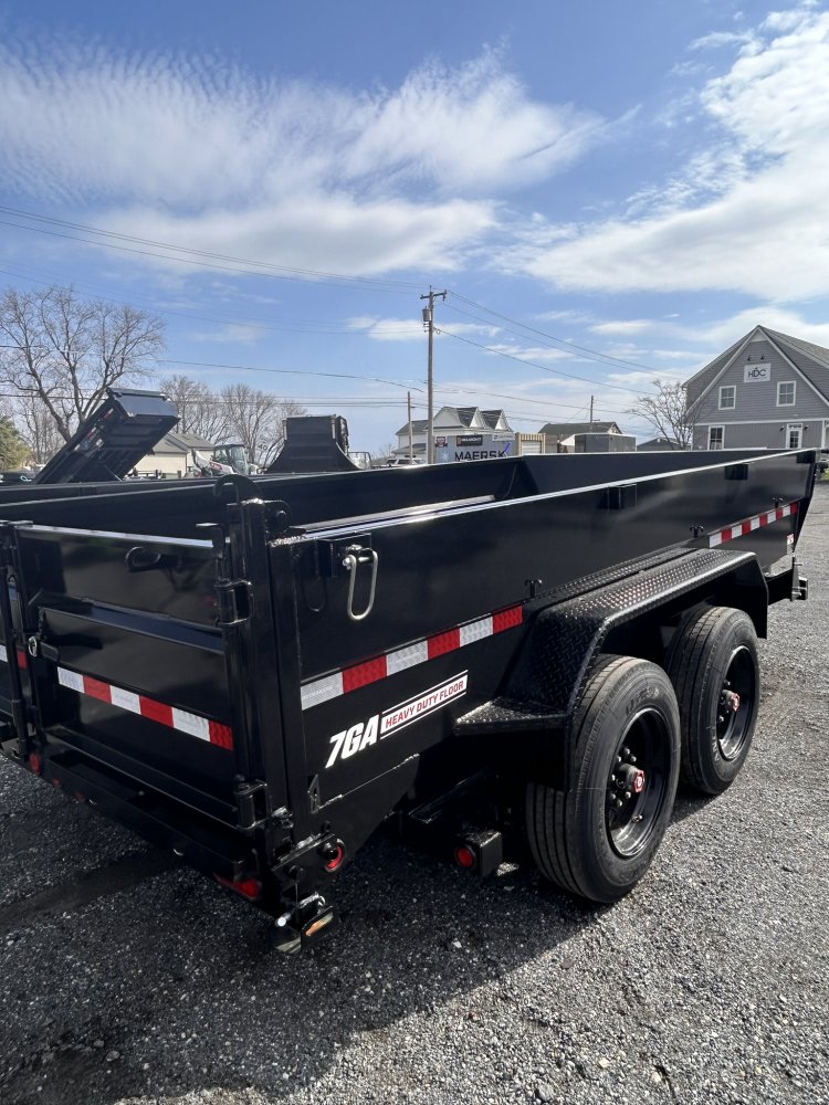 7x14 PJ Trailers Dump Trailer