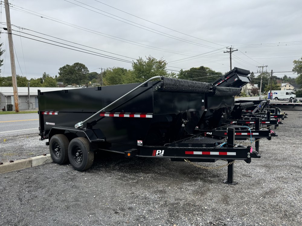 7x14 PJ Trailers Dump Trailer
