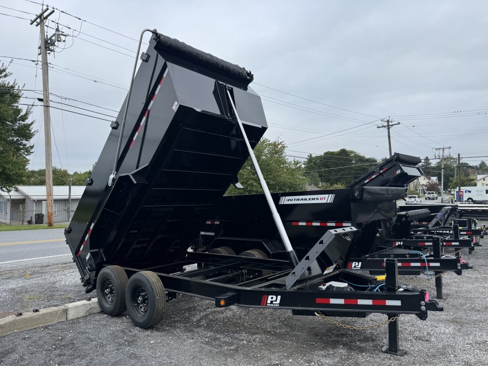 7x14 PJ Trailers Dump Trailer