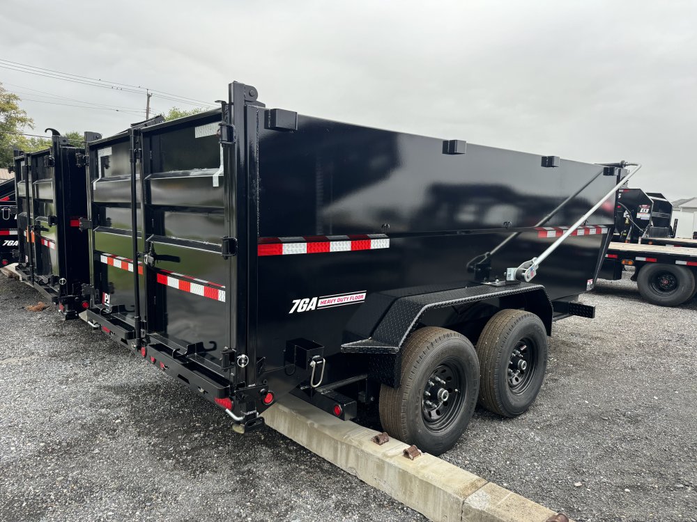 7x14 PJ Trailers Dump Trailer