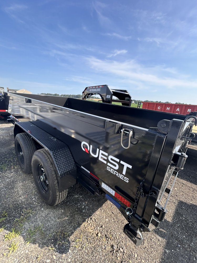 7x14 PJ Trailers Dump Trailer