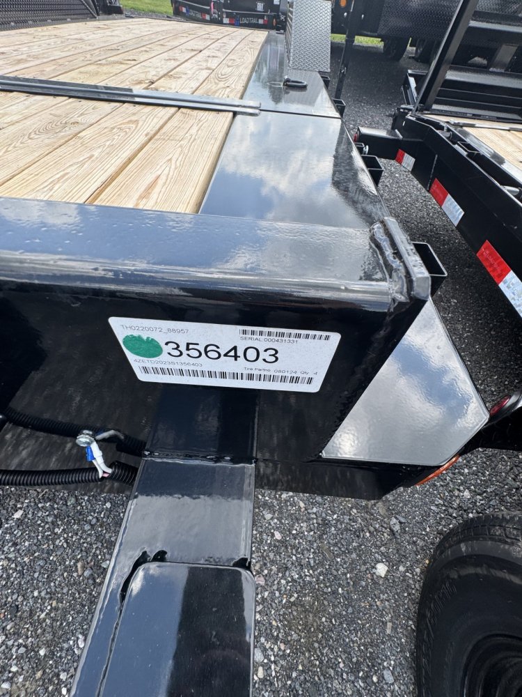 8.5x20 Load Trail Tilt Deck