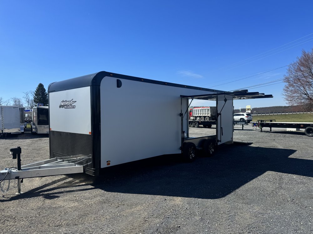 8.5x24 Nitro Enclosed Car Hauler