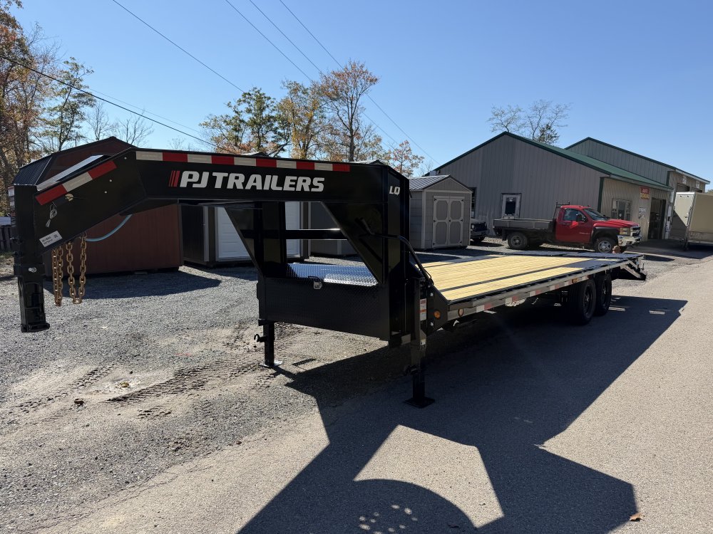 8.5'x25' PJ Trailers Gooseneck