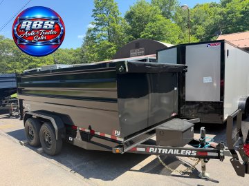 7x14 PJ Trailers Dump Trailer