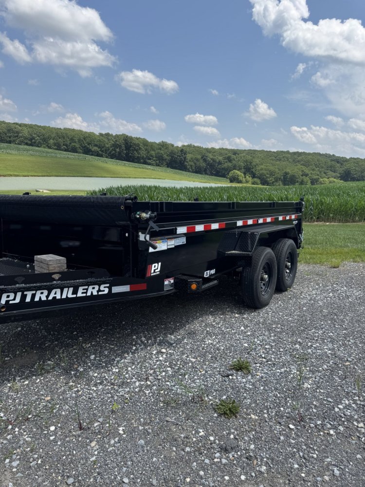 7x14 PJ Trailers Dump Trailer